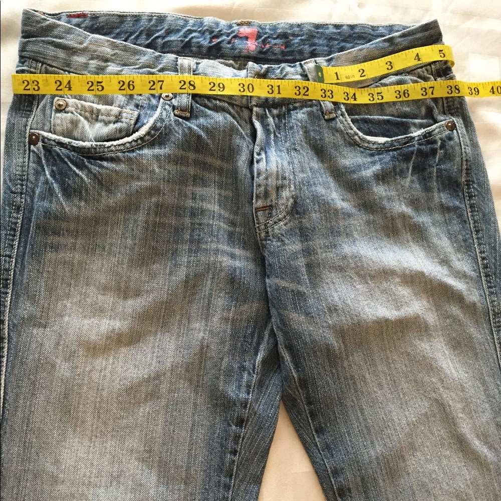 Seven 7 For All Mankind Denim Bootcut Jeans Sz 29 - Picture 7 of 8